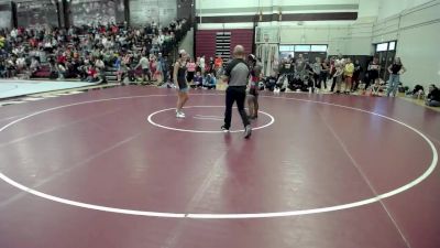 119 lbs Quarters - Roselane D. Verrett vs Maddie Kist