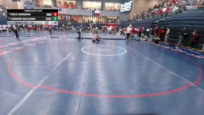 157 lbs Round 3 - Kole Johnson, Shawnee Mission Northwest HS vs Connor Sullivan, Frisco Centennial