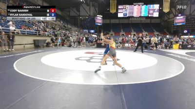 94 lbs Semis - Cody Bakhsh, DE vs Rylan Sandoval, OK