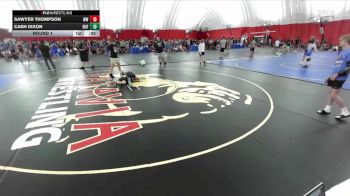 109-110 B Round 1 - Sawyer Thompson, Waukee Warriors vs Cash Dixon, Buffalo