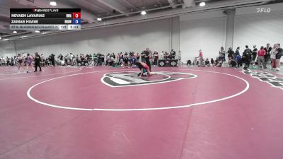 Cons. Round 4 - Nevaeh Lavarias, Hawaii Wrestling Academy vs Zainab Hijawi, RAW (Raleigh Area Wrestling Club )