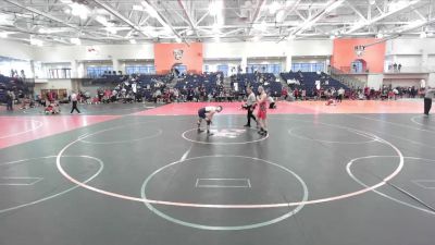 141 lbs Cons. Round 1 - Ty Daugherty, John Carroll vs Noah Lim, Wesleyan (CT)