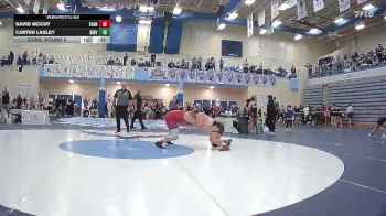 215 lbs Cons. Round 6 - David McCoy, Evanston High School vs Carter Lasley, Ridgevue High School