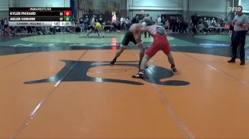 184 lbs Champ. Round 1 - Kyler Pickard, Belmont Abbey vs Adler Osborn, UW Parkside