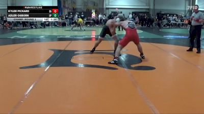 184 lbs Champ. Round 1 - Kyler Pickard, Belmont Abbey vs Adler Osborn, UW Parkside