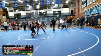 159-170 lbs Round 2 - Ashton Saunders, Davis Wrestling Club vs Tauailapalapa Rodriugez, West Jordan