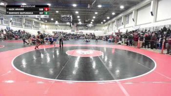 175 lbs Consi Of 8 #1 - Alex Araujo, Farmington vs Gustavo Quituizaca, Gilbert/Torr
