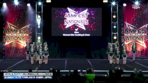 Element Elite Tumbling & Cheer - Nitro [2026 L2 Youth - D2 - Small - B DAY 2] 2026 JAMfest Cheer Super Nationals