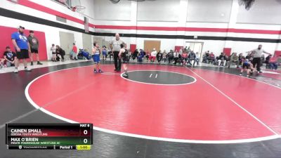 100 lbs Round 4 - Cainen Small, Odessa Youth Wrestling vs Max O`Brien, Pirate Powerhouse Wrestling Ac