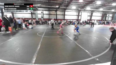 Round Of 16 - John Rocco Garis, Perkasie vs Sky Stoddard, Stafford Springs