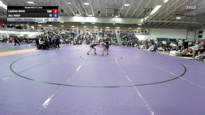 131 lbs Cons. Round 3 - Jill High, York University vs Laisha Rios, Texas Woman`s University