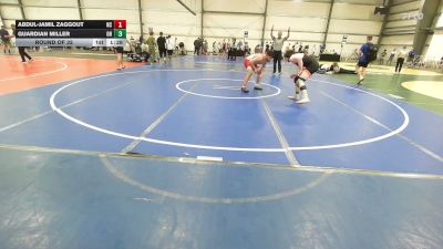152 lbs Round Of 32 - Abdul-Jamil Zaggout, NC vs Guardian Miller, OH