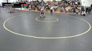 165 lbs Champ. Round 1 - Ayden Wilson, Lourdes vs Justin Boone, Manchester