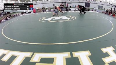 235 lbs Deionna Borders, Ohio Gray vs Braelyn Flemming, Michigan Red