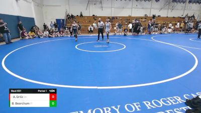 120 lbs Quarterfinal - Alijah Ortiz, Dark Horse vs Brice Bearchum, Top Fuelers