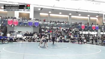 144 lbs Semifinal - Braylon Gonzalez, Xavier vs Calvin Sammarco, Lyman Mem/Windham Tech