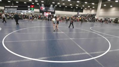 126 lbs Cons. Rd Of 64 - Chase Williams, Hawkeye Wrestling Academy vs Joe Zambrano, JUIC3 ACAD3MY WRESTLING