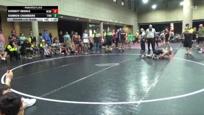 95 lbs Round 4 (6 Team) - Everett Eberle, NC National Team White vs Kannon Chambers, The Factory Wrestling