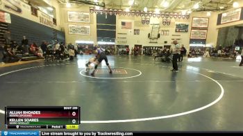 150 lbs Quarterfinal - Kellen Soares, Sedro-Woolley vs Alijah Rhoades, Rogers (Spokane)