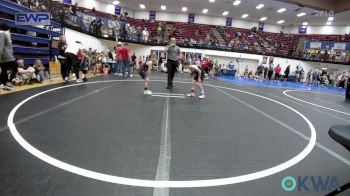 52 lbs Quarterfinal - Henry Ryan, Jenks Trojan Wrestling Club vs Easton Alvarado, Comanche Takedown Club