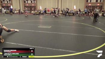 167 lbs Semifinal - Kamar Brown, Beastworks vs Lincoln Carlson, Marc Aurelle