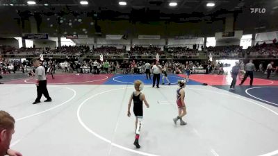 46 lbs Consi Of 4 - Garrison Overton, Athlos vs Bramlee Garrison, Montrose Elite