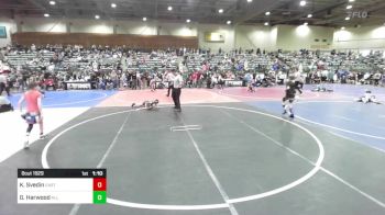 88 lbs Quarterfinal - Kamden Svedin, Eastern Oregon Elite vs Grayson Harwood, All In Wr Ac