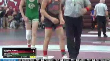 120 lbs Round 2 - Darren Adams, Osage vs Logan Pennock, Fort Madison
