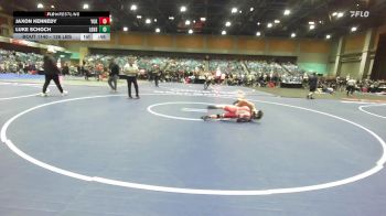 126 lbs Consi Of 32 #2 - Jaxon Kennedy, Yukon vs Luke Schoch, Los Gatos