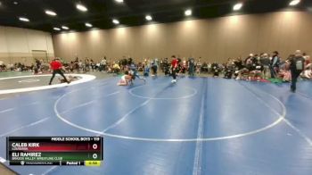 119 lbs Cons. Round 1 - Caleb Kirk, Louisiana vs Eli Ramirez, Brazos Valley Wrestling Club