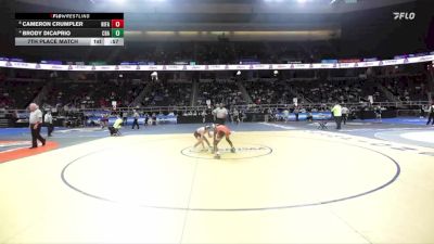 I-101 lbs 7th Place Match - Brody Dicaprio, Christian Brothers Academy vs Cameron Crumpler, Niagara Falls