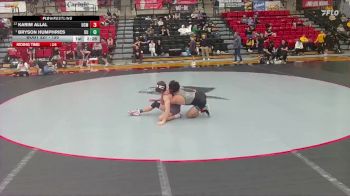 125 lbs Semifinal - Bryson Humphries, Drury vs Karim Allal, Central Missouri