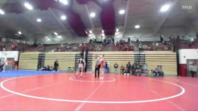 120 lbs Cons. Semi - Makyila Rubush, Kokomo vs Paige Nellett, Portage High School