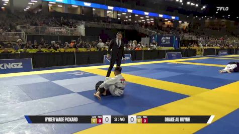 Drake Au Huynh vs Ryker Wade Pickard 2025 Pan Kids Jiu-Jitsu IBJJF Championship