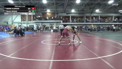 184 lbs Champ. Round 2 - Isaac Rosas, University Of Dubuque vs Sedee AlObaidi, Wisconsin-La Crosse