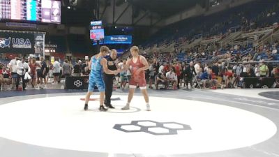 190 lbs Cons. Rd Of 16 - Lincoln Marr, Minnesota vs Ashton Prahin, Michigan