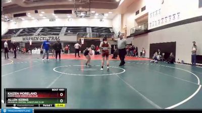 84 lbs 5th Place Match - Allen Kerns, Franklin Central Wrestling Club vs Kaizen Moreland, North Knox Wrestling Club