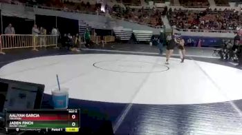 126 lbs Champ. Round 2 - Jaden Finch, Round Valley vs Aaliyah Garcia, Tolleson