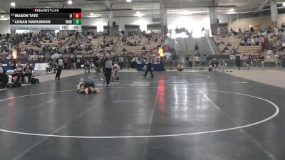A 190 lbs Cons. Semi - Logan Rawlinson, Soddy Daisy High School vs Mason Tate, Signal Mountain High School