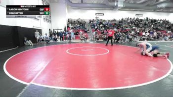 165 lbs Semifinal - Aaron Huntoon, Chaparral vs Cole Beyer, Valor Christian