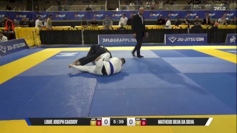 Louie Joseph Cassidy vs Matheus Silva Da Silva 2026 Pan Jiu Jitsu IBJJF Championship