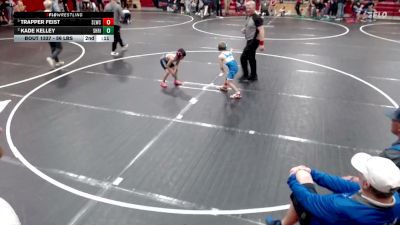 56 lbs Cons. Sub-semis - Romeo Munoz, Thunder Ridge Outlaws Wrestling Club vs Karston Goodier, Terreton Panthers