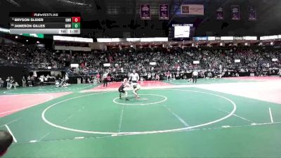 95 lbs Champ. Round 1 - Bryson Slider, GWRA vs Jameson Gilles, WSW1
