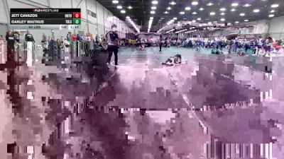 60 lbs Rr Rnd 3 - Jett Cavazos, Untouchables 12U Purple vs Oakley Waitkus, Tulsa Elite 12U 1