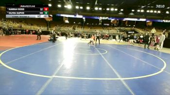 130 lbs Cons. Round 5 - Kamiah Ross, Tampa Bay Tech vs Olivia Gapud, Viera