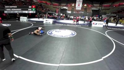 150 lbs Champ. Rd Of 32 - Jack Haffner, Brigade Wrestling Club vs Uriel Hernandez, Madera South High School Wrestling