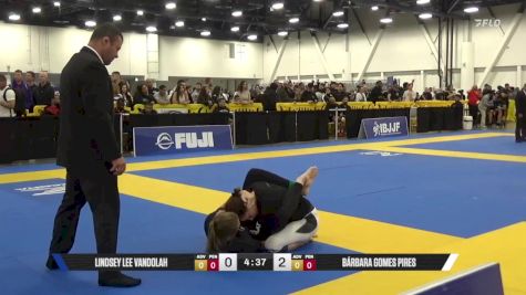 Bárbara Gomes Pires vs Lindsey Lee Vandolah 2025 World IBJJF Jiu-Jitsu No-Gi Championship