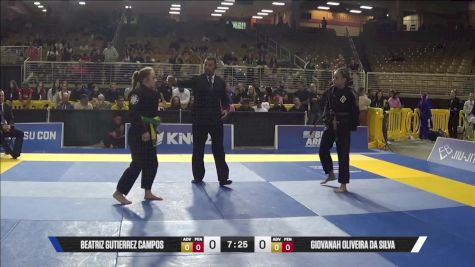 Giovanah Oliveira Da Silva vs Beatriz Gutierrez Campos 2025 Pan Jiu Jitsu IBJJF Championship