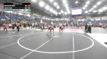 109 lbs Round Of 16 - Braxton Rhea, Riverdale Ridge vs Adam Sias, Mile High WC