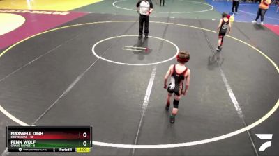 60 lbs Semis & 1st Wrestleback (8 Team) - Fenn Wolf, Grand Rapids vs Maxwell Dinh, Centennial